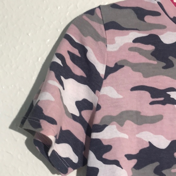 PINK by VS camo t shirt size no - Picture 4 of 8